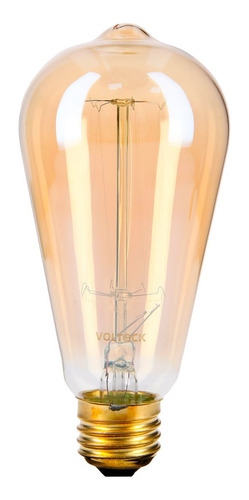 Imagen 1 de 4 de Lámpara Incandescente Vintage 40w Edison 47104