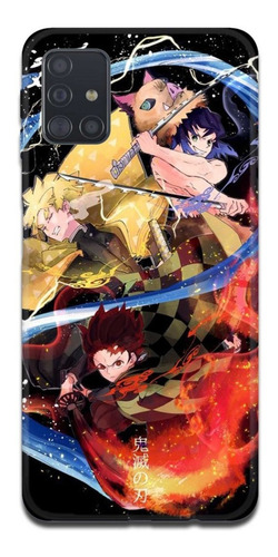 Imagen 3 de 10 de Funda Samsung A31 A21s A11 Kimetsu No Yaiba Demon Slayer 9