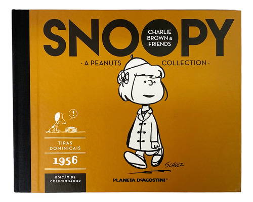 Snoopy, Charlie Brown & Friends A Peanuts Collection Livro 1956, De Charles M. Schulz. Snoopy, Charlie Brown & Friends, Vol. 45. Editorial Planeta Deagostini, Tapa Dura, Edición 45 En Português, 2022