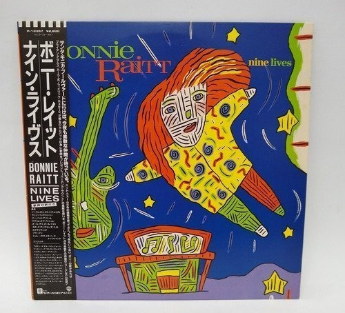Bonnie Raitt Nine Lives Vinilo Japones Obi Musicovinyl
