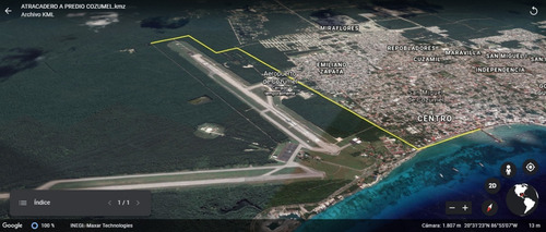 Imagen 10 de 14 de Remato 72 Hectareas Propiedad En Isla Cozumel Uso De Suelo H