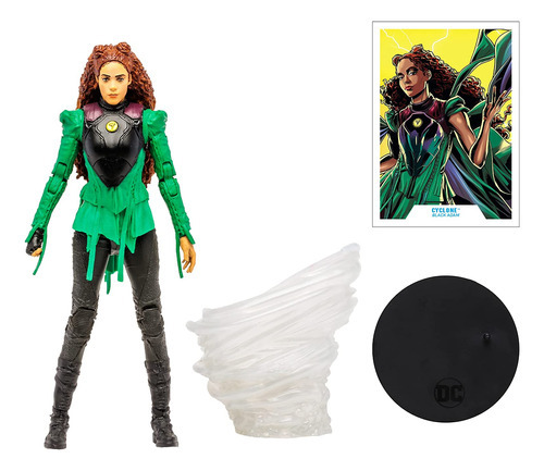 McFarlane Toys Dc Black Adam Movie Cyclone Oficial