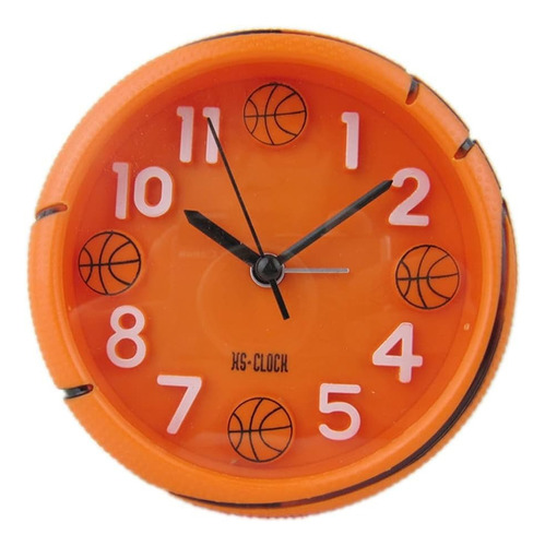 Reloj Mesa Baloncesto Despertador Basket Alarma Decoración