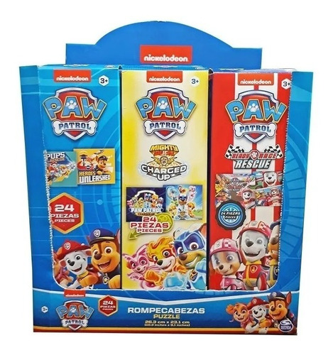 Rompecabezas Paw Patrol Puzzle 24 Piezas Varios Modelos