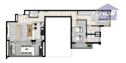 Imagem 1 de 17 de Apartamento À Venda, 95 M² Por R$ 1.724.882,00 - Vila Clementino - São Paulo/sp - Ap3306