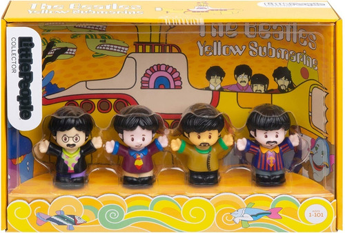   Fisher Price Little People The Beatles Yellow Submarine Ms