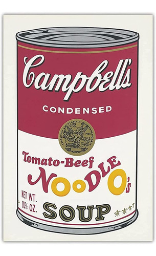 Familyhouse Andy Warhol - Pósteres De Sopa De Campbells - Li