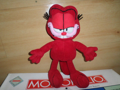 Peluche Garfield,rojo ,original