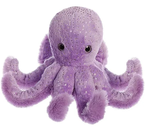 Peluche Pulpo Octavia Brillante Aurora Felpa Suave Juguete