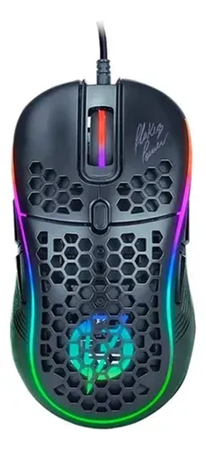 Mouse Gamer Ultra Leve 8 Botões 4800 Dpi