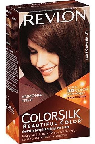Coloración Permanente Cab Revlon Colorsilk Hair Color 47