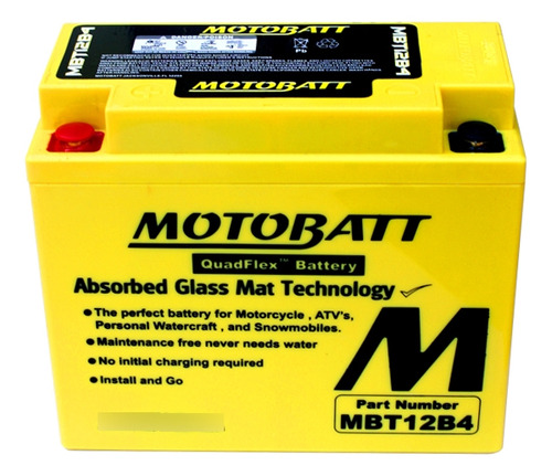 Bateria Motobatt Mbt12b4