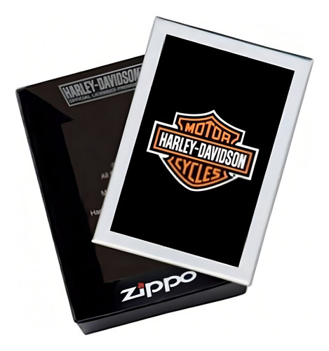 Isqueiro Zippo 218HD Harley Davidson Dvdsn Logo