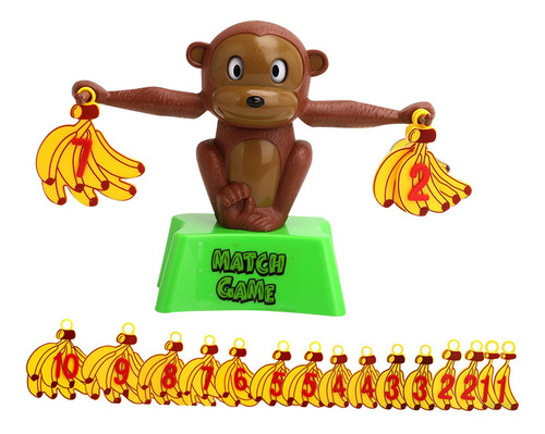 Montessori Math Toy Kids Monkey Balance Número De Juego De