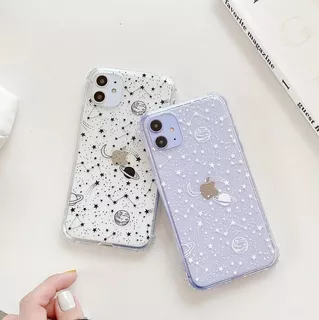 Funda Estrellas Planetas iPhone 7 8 Plus X Xs Max 11 Pro Max