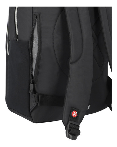 Mochila Notebook Xtrem Kansas 5xt Negro/plateado 15