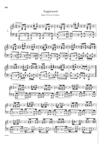 Selected Studies For The Piano Book I / Estudios Selectos 1.