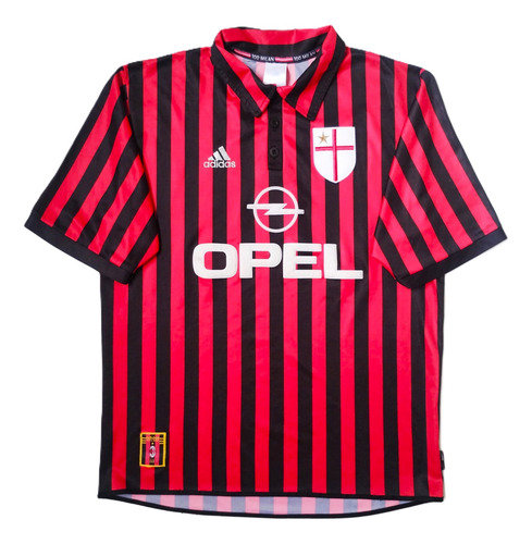 Camiseta Milan 1999 Centenario Original De Época (Usado)