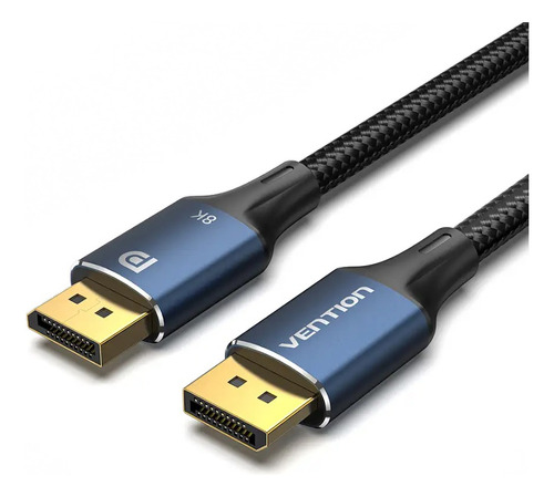 Cable Displayport 8k 60hz Hdr Gsync Alumini 5 Metros Vention