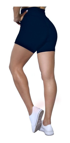 Imagem 4 de 6 de Kit 5 Shorts Heide Ribeiro Leg Basic Academia