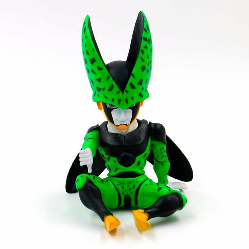 Figura Dragón Ball Z Cell Pvc 12 Cm  De Colección