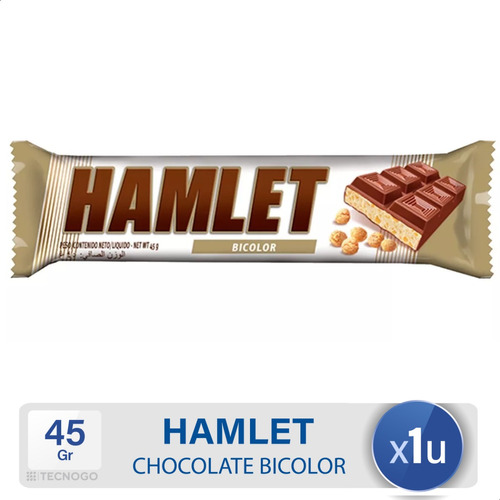 Chocolate Hamlet Bicolor Tableta - Mejor Precio