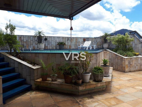Imagem 19 de 26 de Cobertura Com 4 Dormitórios À Venda, 397 M² Por R$ 2.800.000,00 - Agriões - Teresópolis/rj - Co0028