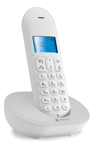Telefônico Sem Fio Digital Dect C/id Viva Voz Bco Mt150w Cor Branco
