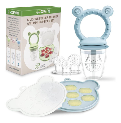 Jexfun Silicone Baby Fruit Alimenter De Alimentación De Alim