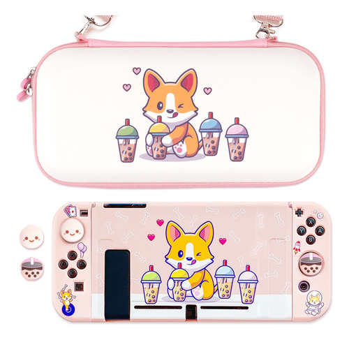 Belugadesign Corgi Boba Switch Bundle | Bonita Funda De Tra.