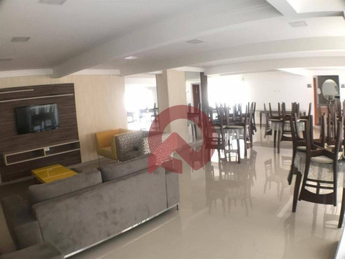 Imagem 4 de 26 de Apartamento Com 3 Dormitórios À Venda, 104 M² Por R$ 600.000,00 - Canto Do Forte - Praia Grande/sp - Ap2405
