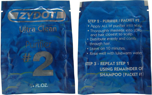 Zydot Ultra Clean Shampoo Y Acondicionador Kit Para Desintox