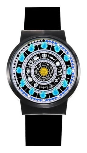 Reloj Led Caballeros Del Zodiaco Encendido Al Touch 