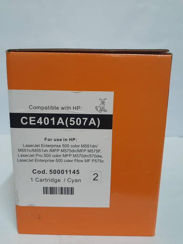 Toner Hp Compatible Ce400a Ce401a Ce402a Ce403a 507a 20dls