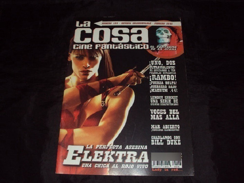 Revista La Cosa # 108 - Tapa Elektra