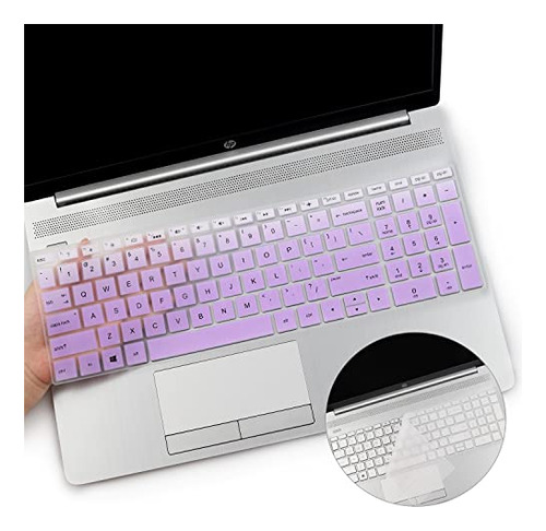 2pcs Keyboard Cover For Hp Laptop 15 Itensodo_031123590003ve