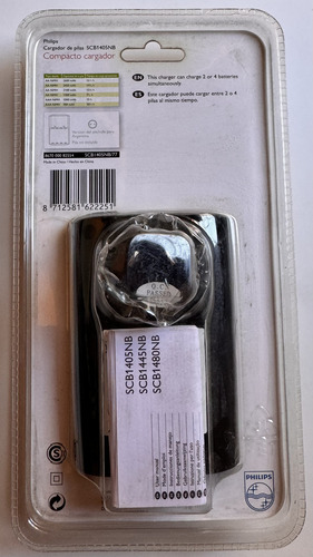 Cargador De Pilas Philips Recargables Aa Y Aaa