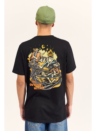 Remera Element Hombre The Gatherings Tee - Wetting Day