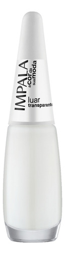 Esmalte Impala Coleção A Cor Da Moda Luar Unha Transparente