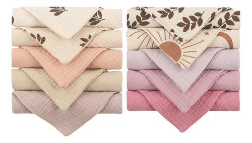 Toallita Absorbente Para Bebés De 10 Unidades, Toalla Facial