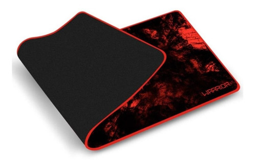 Mouse Pad Multilaser Warrior Para Teclado E Mouse Vermelho