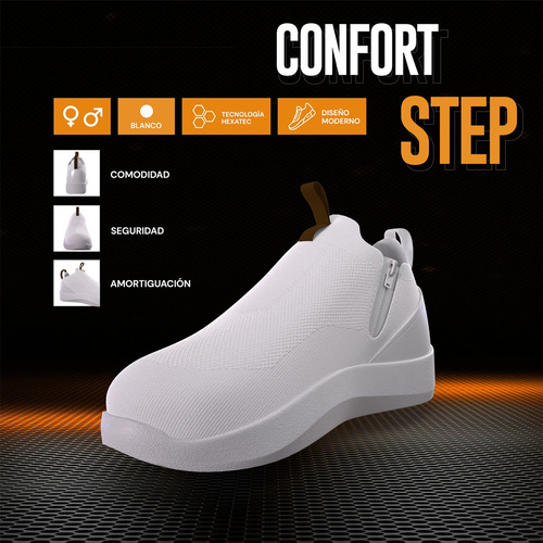 Tenis Inteligentes Comodos Confort Step Tecnologia Hexatec