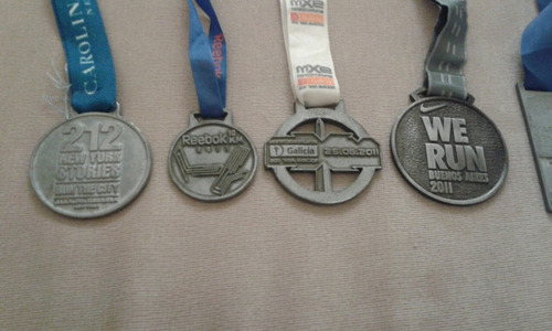 Medallas Finisher Carreras / Marathones. (Usado)