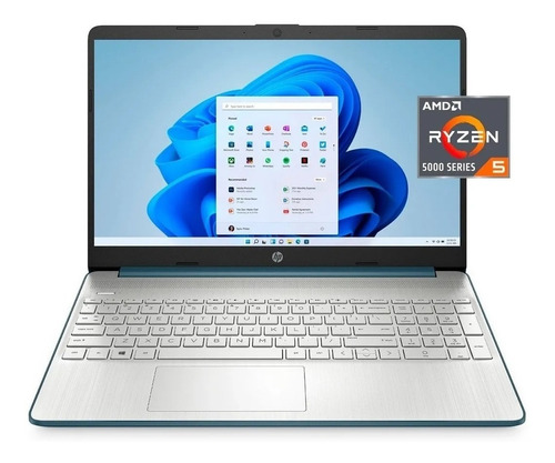 Imagen 2 de 10 de Notebook Hp Amd Ryzen 5 5500u 16gb 256gb Ssd 15.6 Win 11 C