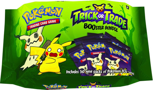 Devir Pokemon Tcg Trick Or Trade Booster Bundle 50 Minipacks
