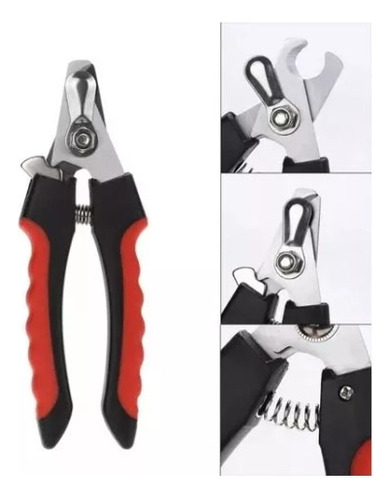 Corta Uñas Para Perro O Gatos Acero Inoxidable Kit + Lima