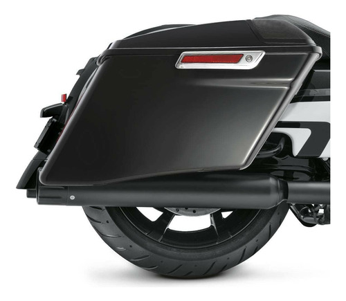 Tct-motorparts Alforja Rigida Extendida 4  Para Harley 2 Cvo