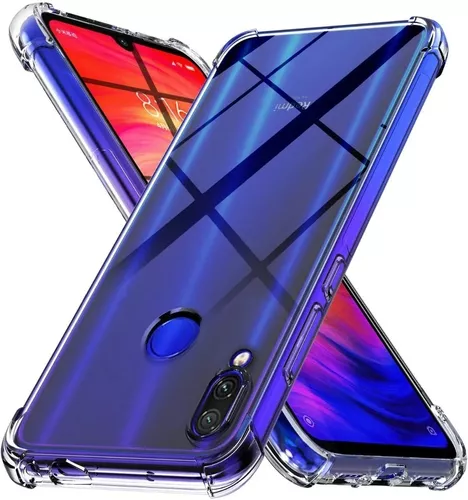 Funda Carcasa negra silicona Xiaomi Redmi Note 7