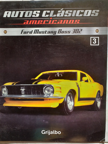 Autos Clasicos Americanos Ford Mustang Numero 3 Solo Revista (Usado)