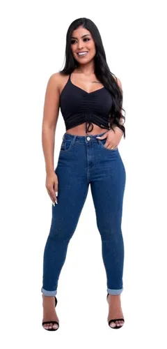 A famosa calça jeans levanta bumbum!😍😊 - Water Luxe Jeans